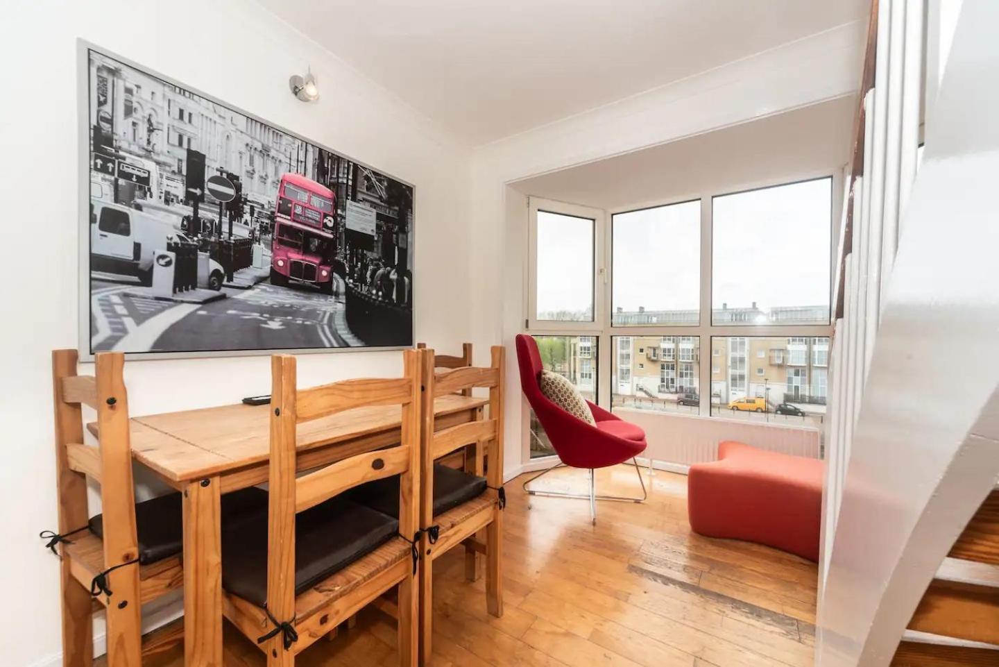 Sunny Maisonette With Views Over Canary Wharf, London Kültér fotó